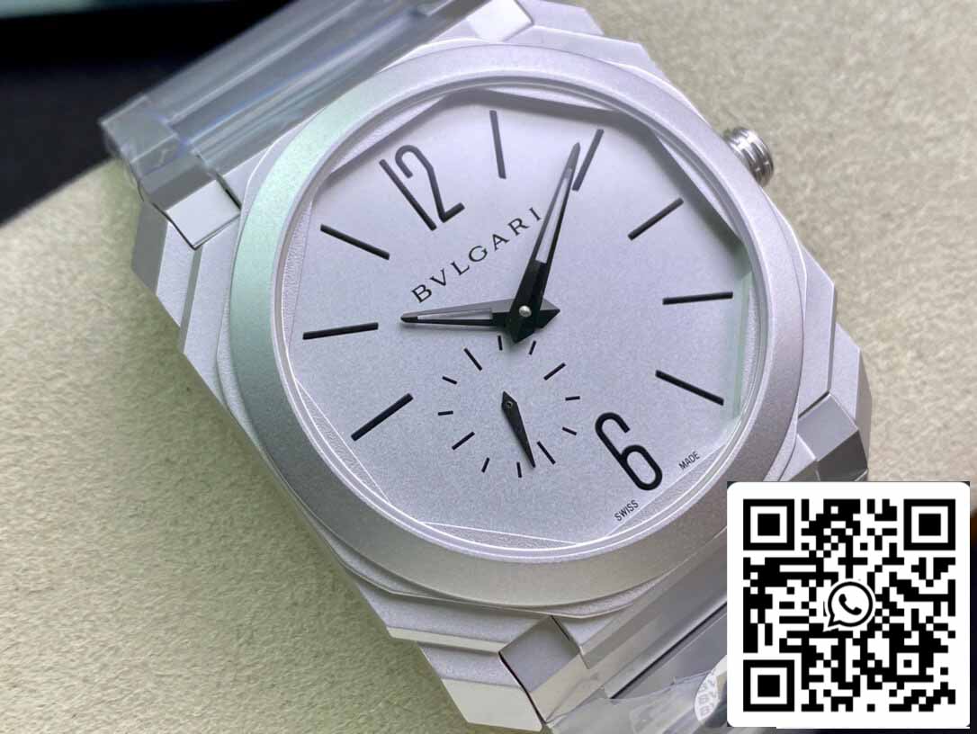 Bvlgari Octo Finissimo 103011 40MM 1:1 Meilleure édition BV Factory Cadran argenté