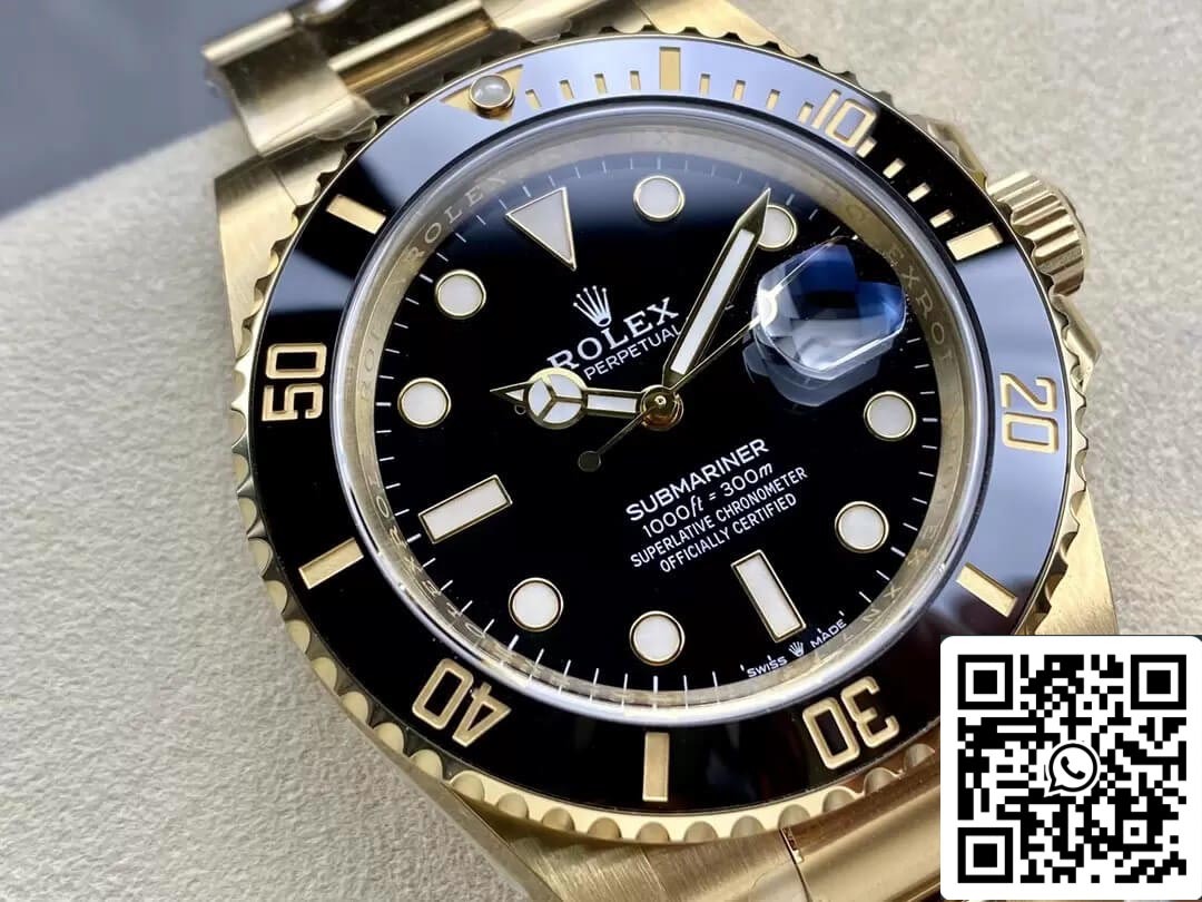 Rolex Submariner M126618ln-0002 41 mm 1:1 Best Edition Clean Factory schwarzes Zifferblatt
