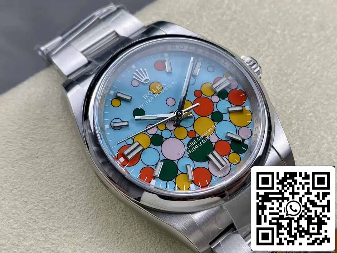 Rolex Oyster Perpetual M126000-0009 36MM 1:1 Best Edition Clean Factory Blaues Zifferblatt