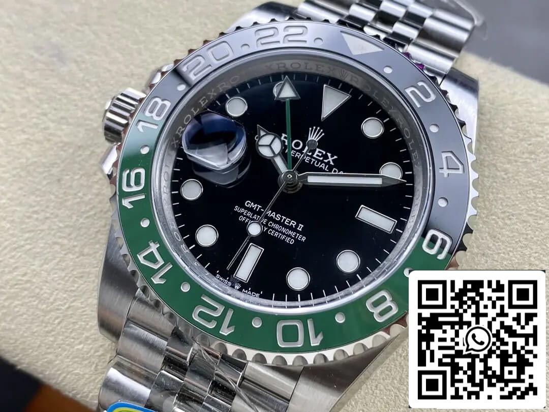 Rolex GMT Master II M126720vtnr-0002 1:1 Best Edition Clean Factory V3 Schwarzes Zifferblatt
