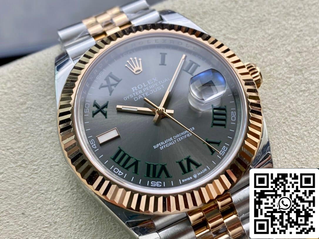 Rolex Datejust M126331-0016 1:1 Meilleure édition EW Factory Cadran vert