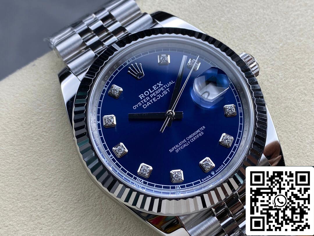 Rolex Datejust M126334-0016 1:1 Meilleure édition Clean Factory Cadran bleu