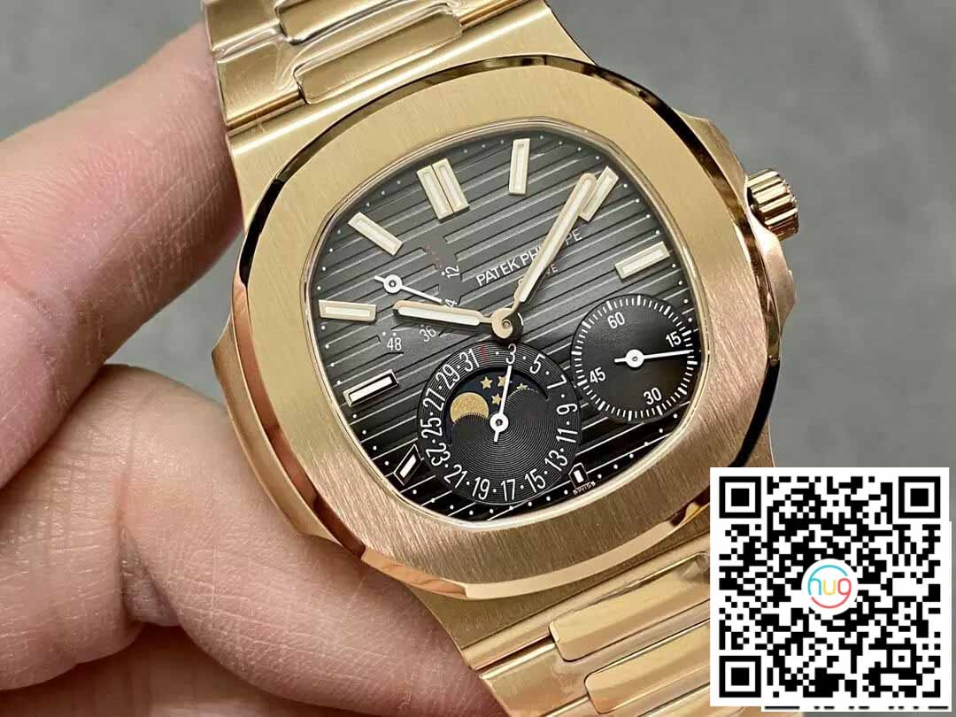 Patek Philippe Nautilus 5712/1R-001 1:1 Best Edition PPF Factory V2 Brown Dial