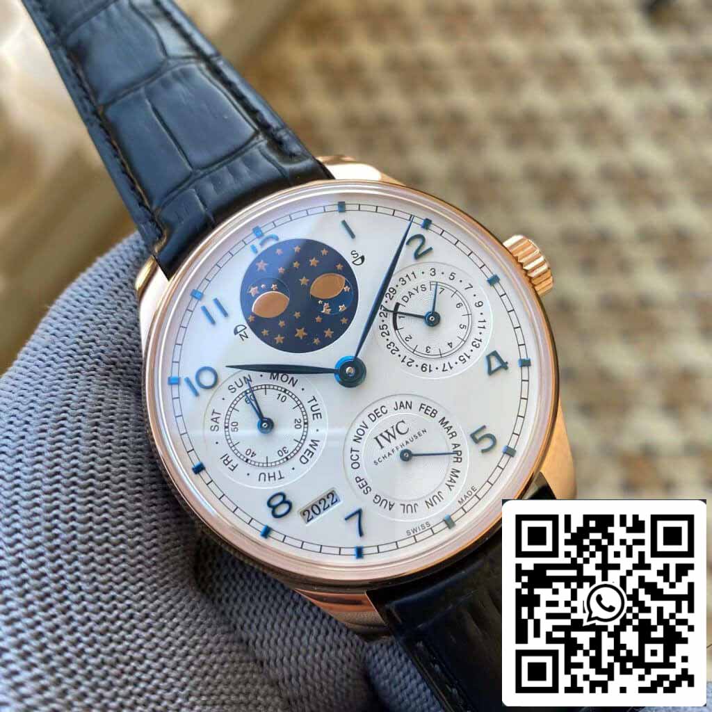 IWC Portugieser Ewiger Kalender IW503405 1:1 Best Edition APS Factory Weißes Zifferblatt