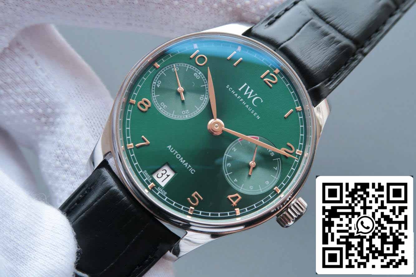 IWC Portugieser IW500708 1:1 Meilleure édition ZF Factory V5 Cadran vert