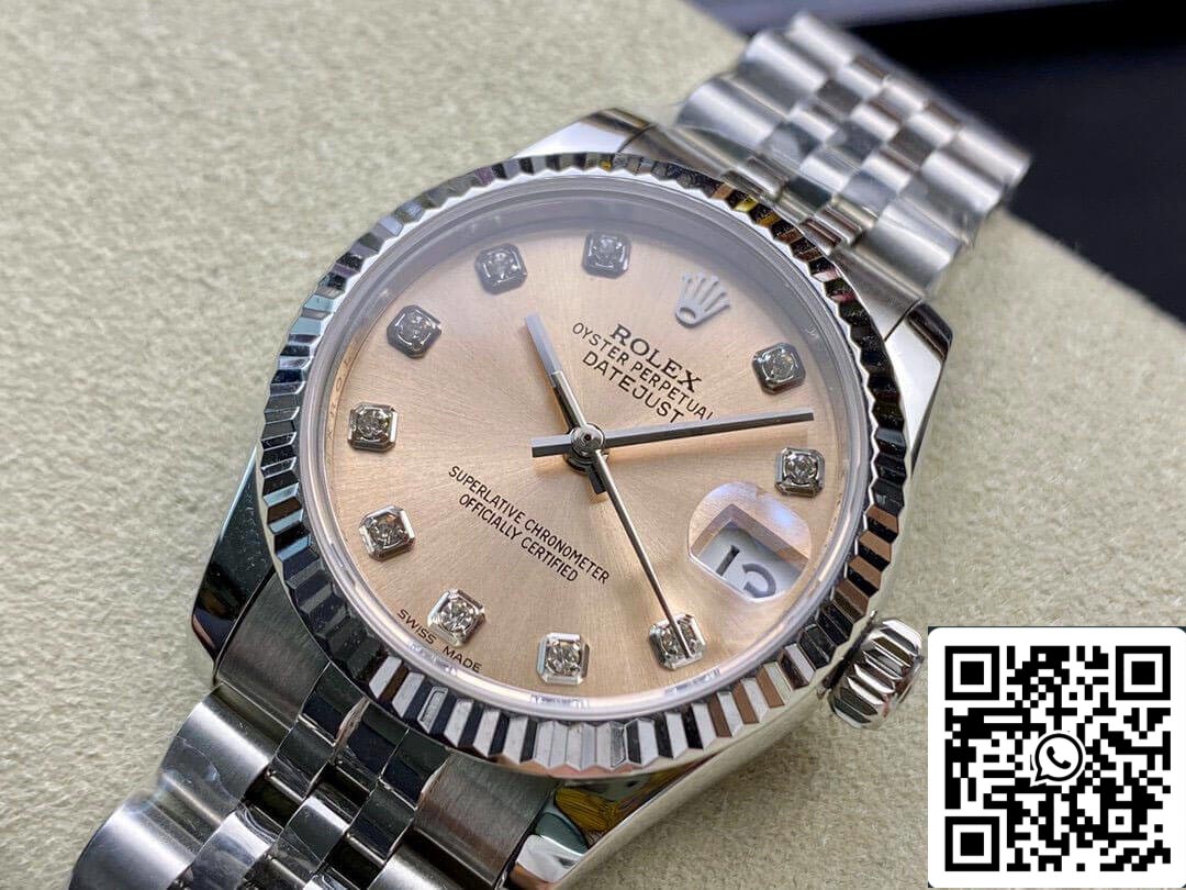 Rolex Datejust 31MM 1:1 Meilleure édition EW Factory en acier inoxydable