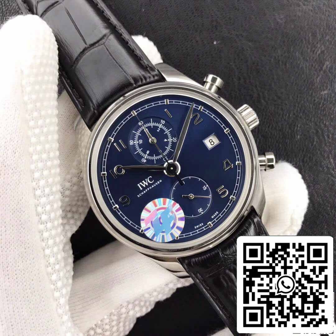 IWC Portugieser IW390303 1:1 Best Edition ZF Factory Blaues Zifferblatt