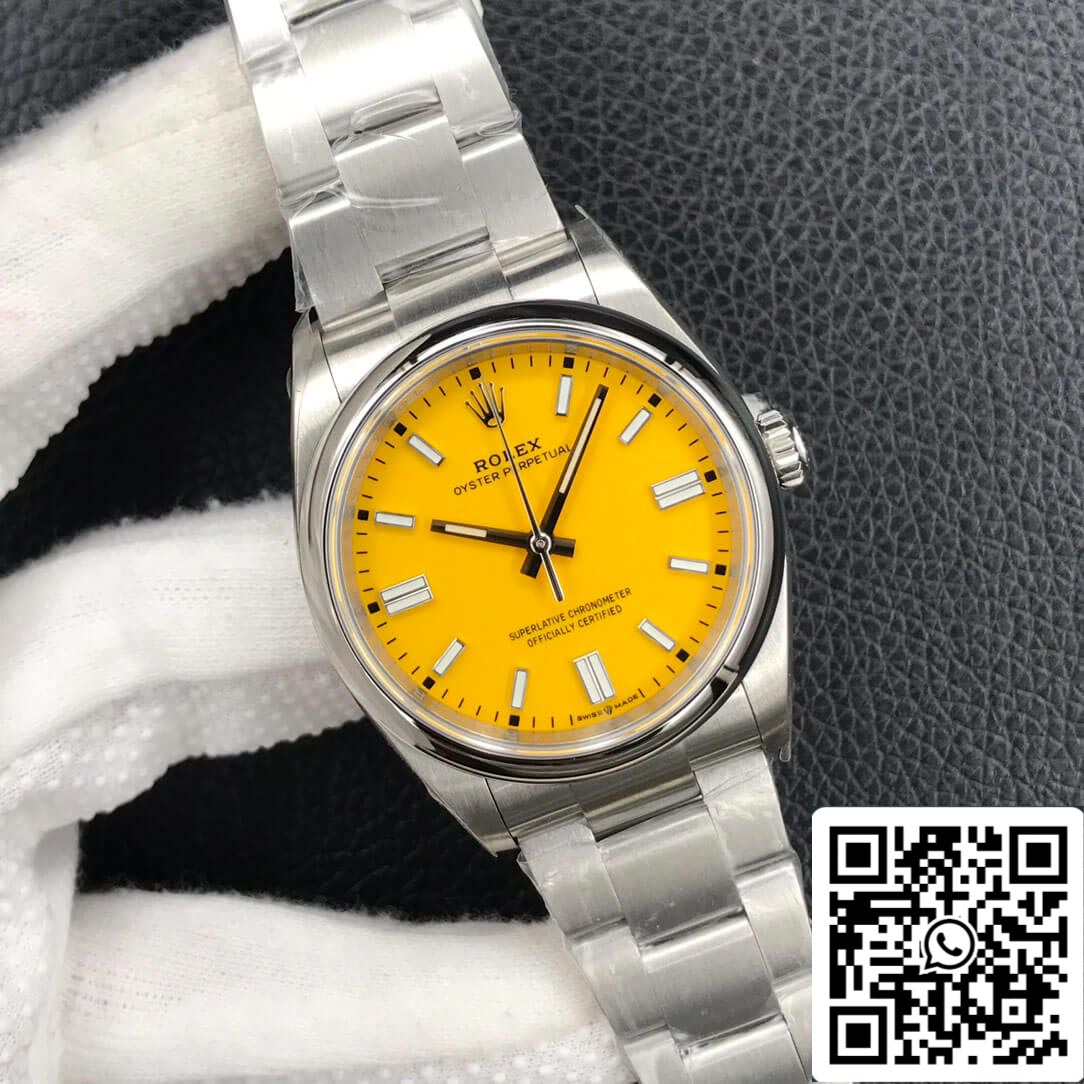 Rolex Oyster Perpetual M126000-0004 36MM 1:1 Meilleure édition EW Factory en acier inoxydable
