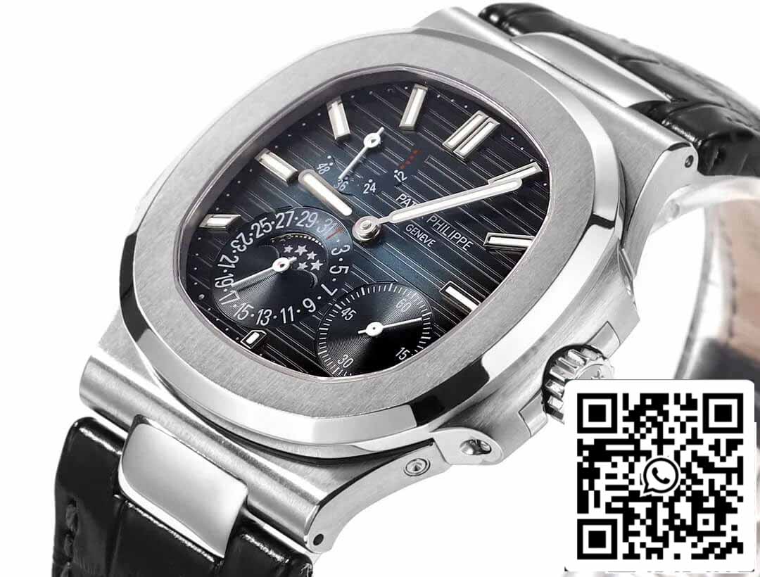 Patek Philippe Nautilus 5712 1:1 Best Edition PPF Factory V2 Leather Strap