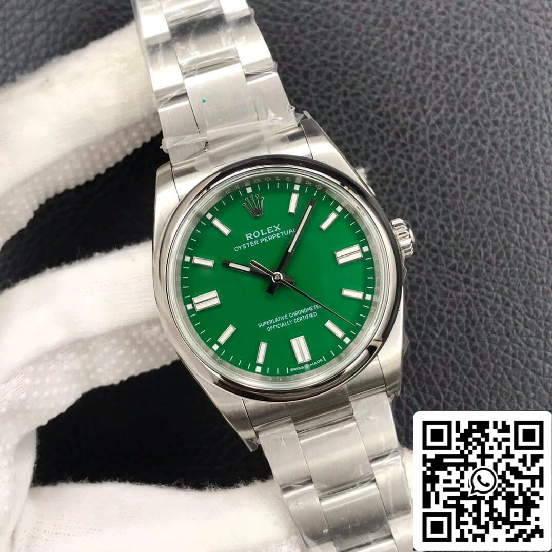 Rolex Oyster Perpetual M126000-0005 36MM 1:1 Meilleure édition EW Factory en acier inoxydable