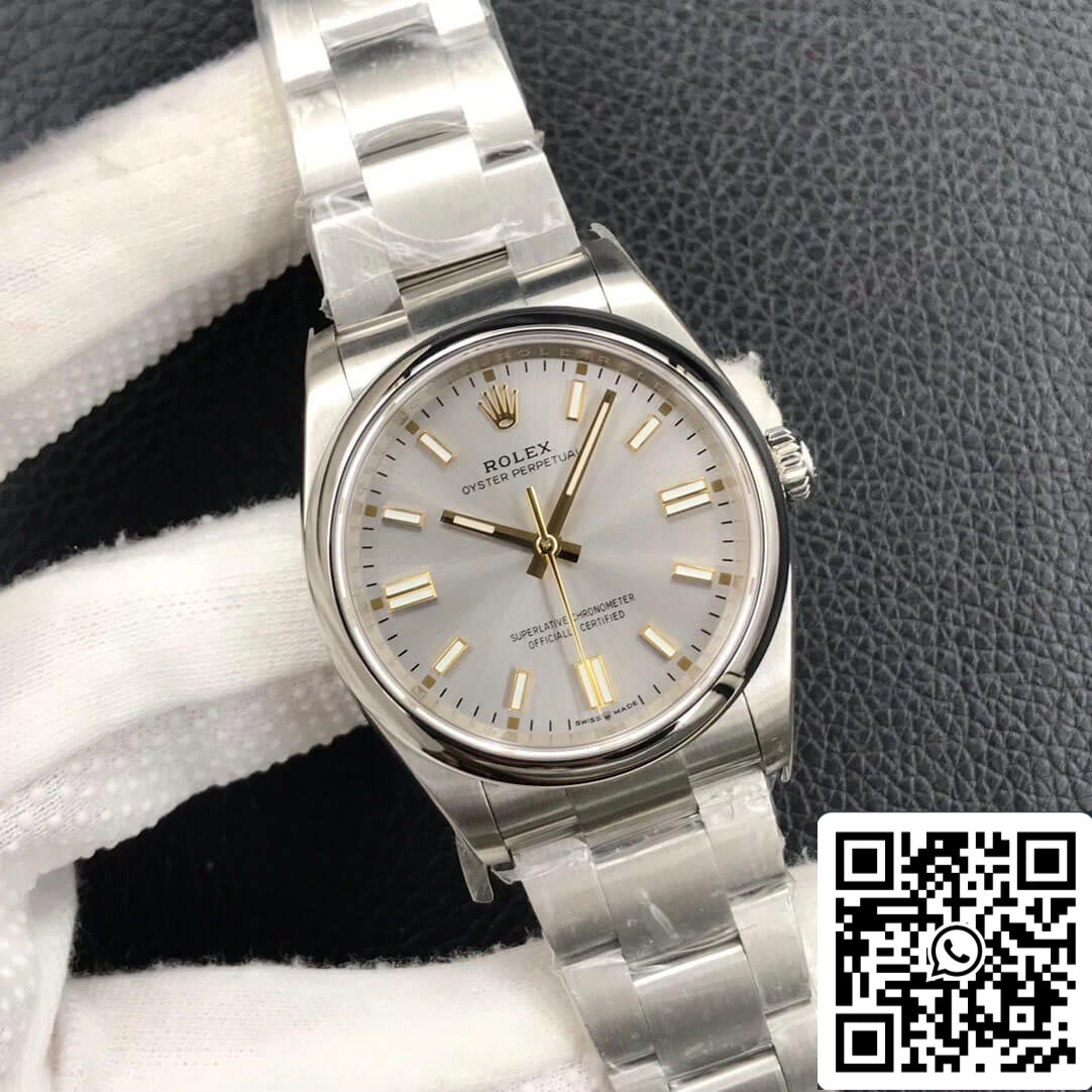 Rolex Oyster Perpetual M126000-0001 36MM 1:1 Meilleure édition EW Factory en acier inoxydable