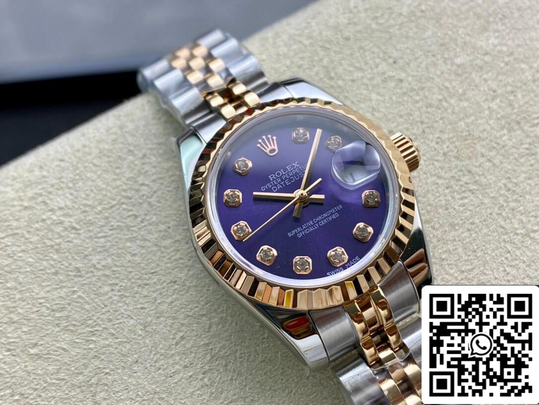 Rolex Datejust M279171-0015 28MM 1:1 Meilleure édition BP Factory Cadran violet
