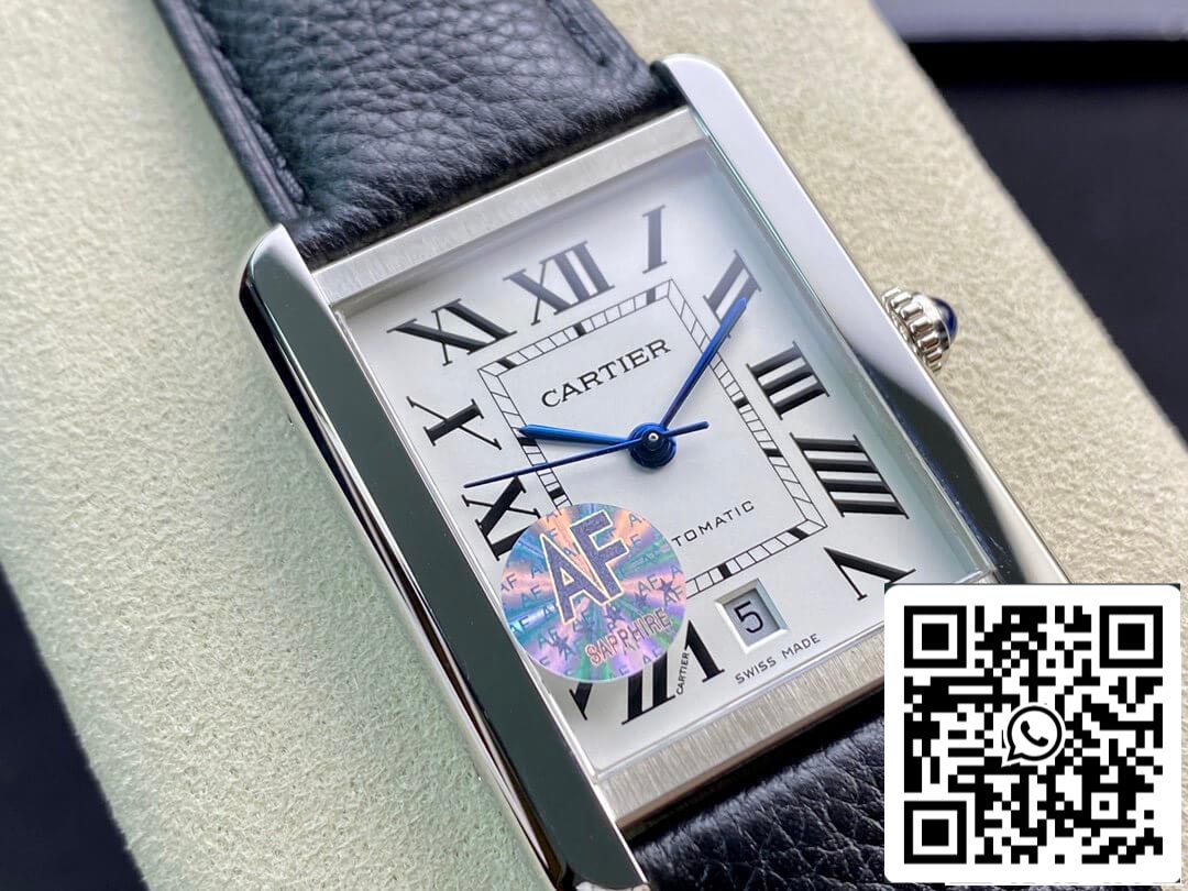 Cartier Tank WSTA0029 1:1 Meilleure édition AF Factory Cadran blanc