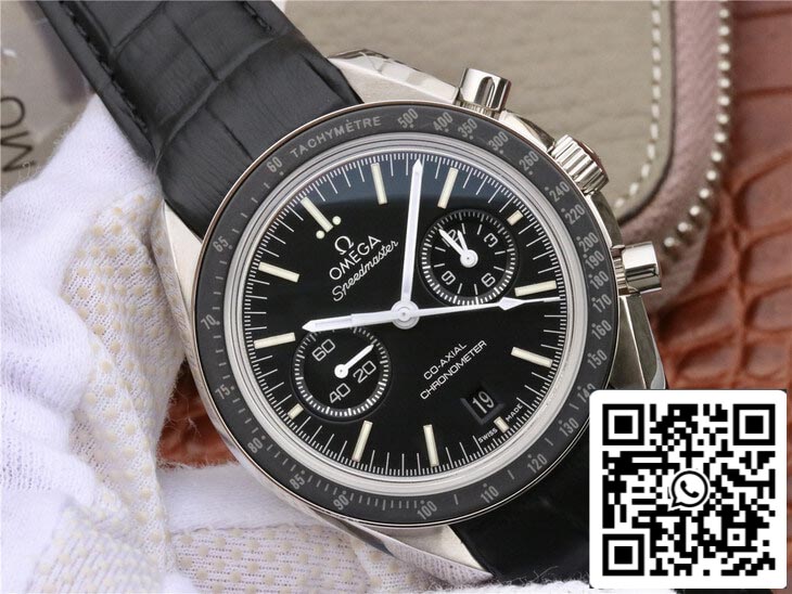 Omega Speedmaster 311.33.44.51.01.001 1:1 Meilleure édition OM Factory Bracelet en cuir