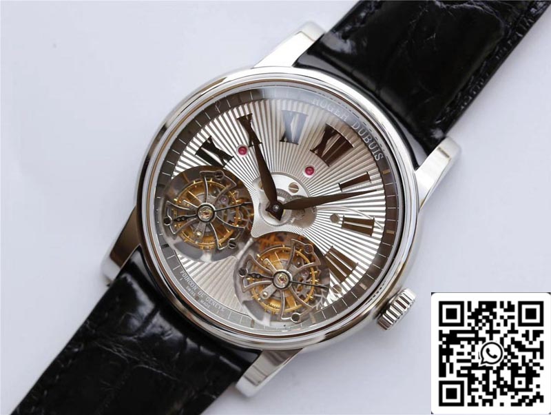 Roger Dubuis Hommage RDDBHO0562 1:1 Best Edition JB Factory Silver Dial Swiss RD100