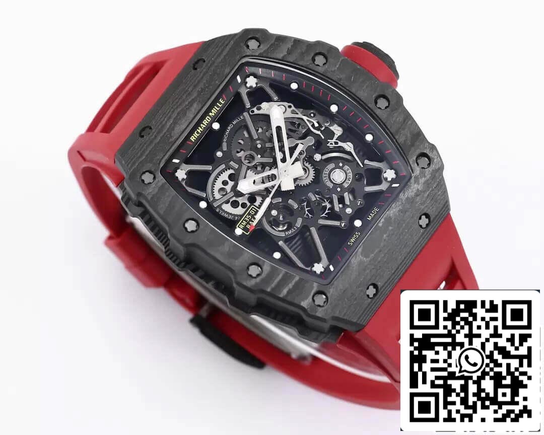 Richard Mille RM35-01 1:1 Best Edition BBR Factory Rubber Strap