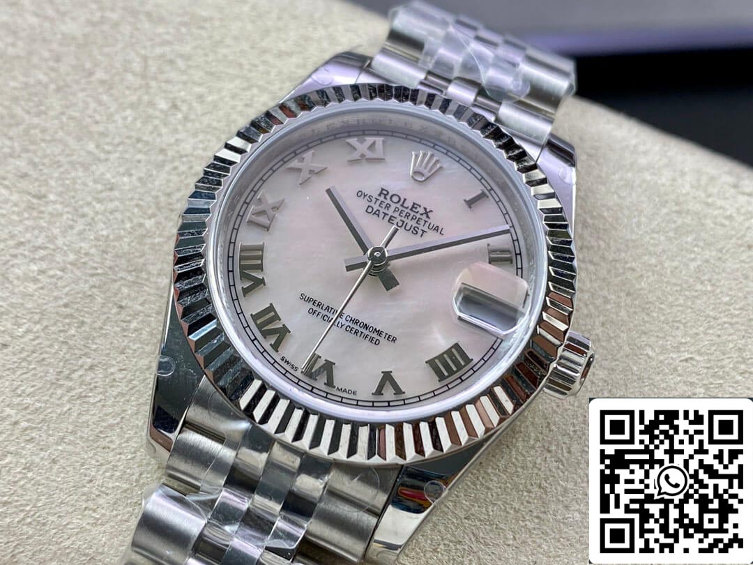 Rolex Datejust 178384 31MM 1:1 Meilleure édition EW Factory en acier inoxydable