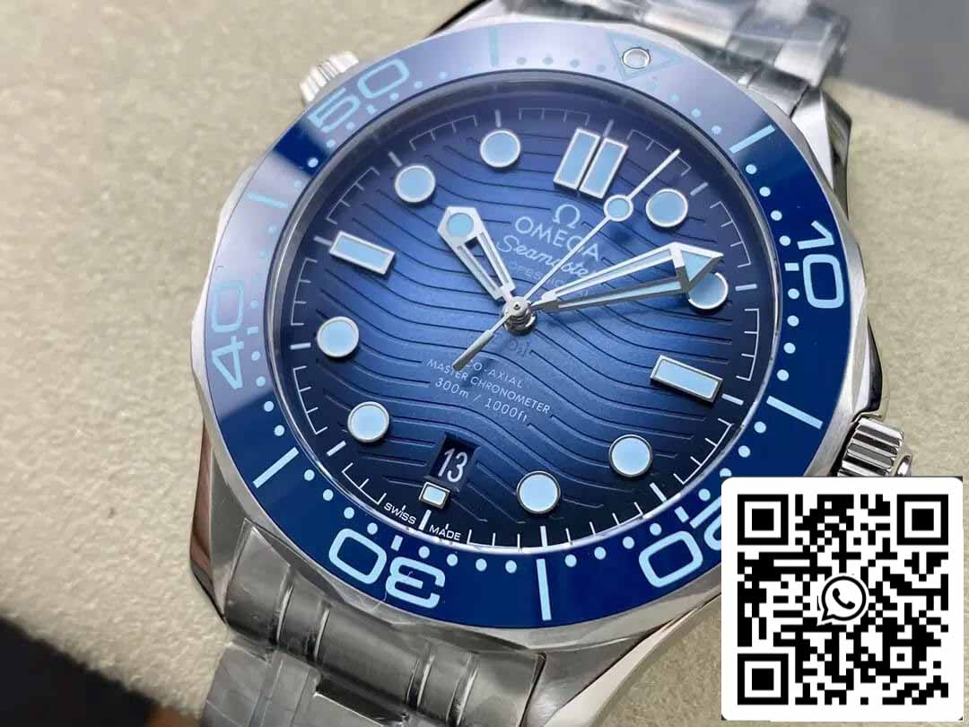 Omega Seamaster Diver 300M 210.30.42.20.03.003 Summer Blue 1:1 Best Edition VS Factory Blue Dial