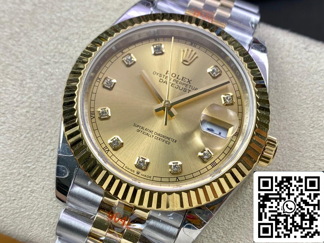 Rolex Datejust M126333-0012 1:1 Best Edition GM Factory Gelbgold