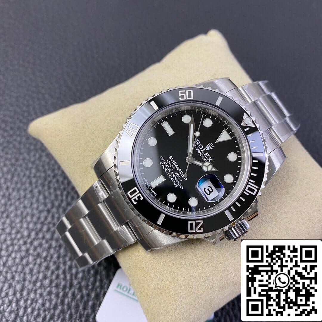Rolex Submariner 116610LN-0001 40 mm 3135 Uhrwerk 1:1 Best Edition VS Factory schwarzes Zifferblatt