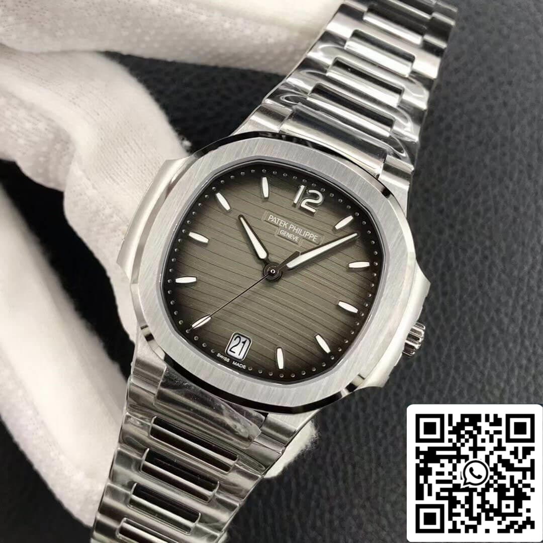 Patek Philippe Nautilus Dames 7118/1A-011 1:1 Meilleure édition 3K Factory Acier inoxydable