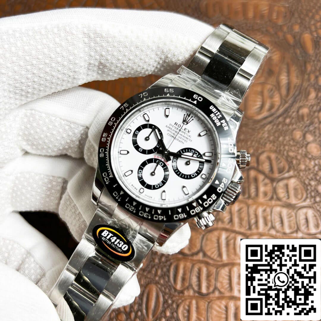 Rolex Daytona M116500LN-0001 1:1 Best Edition BT Factory White Dial