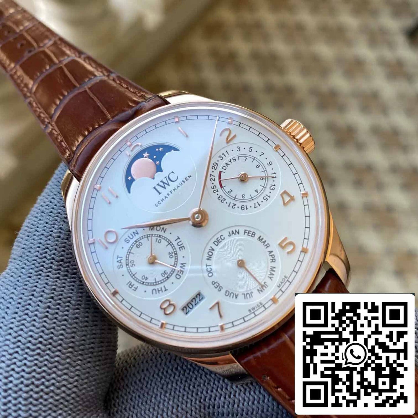 IWC Portugieser Ewiger Kalender IW503302 1:1 Best Edition APS Factory Rotgold