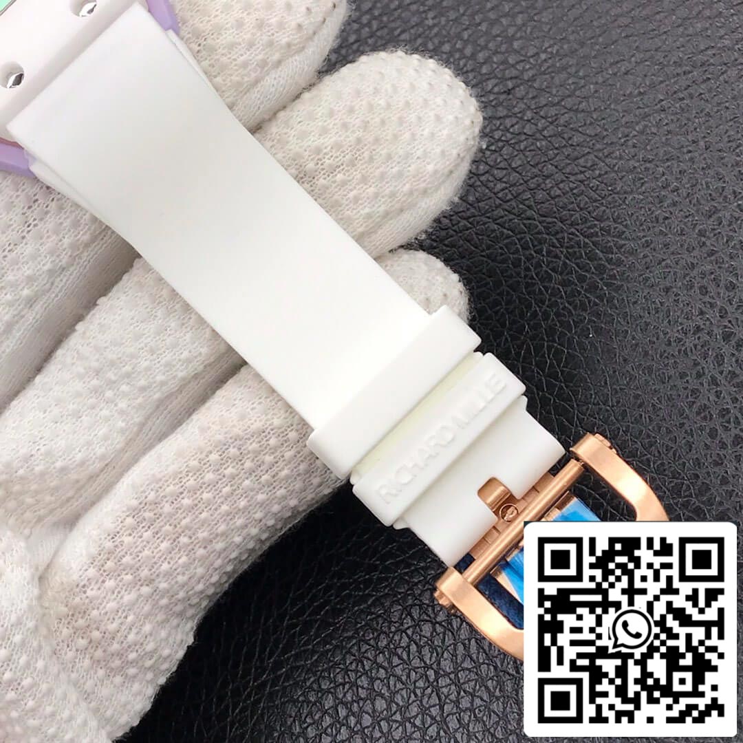 Richard Mille RM-07 Bon Bon 1:1 Best Edition RM Factory White Ceramic Case