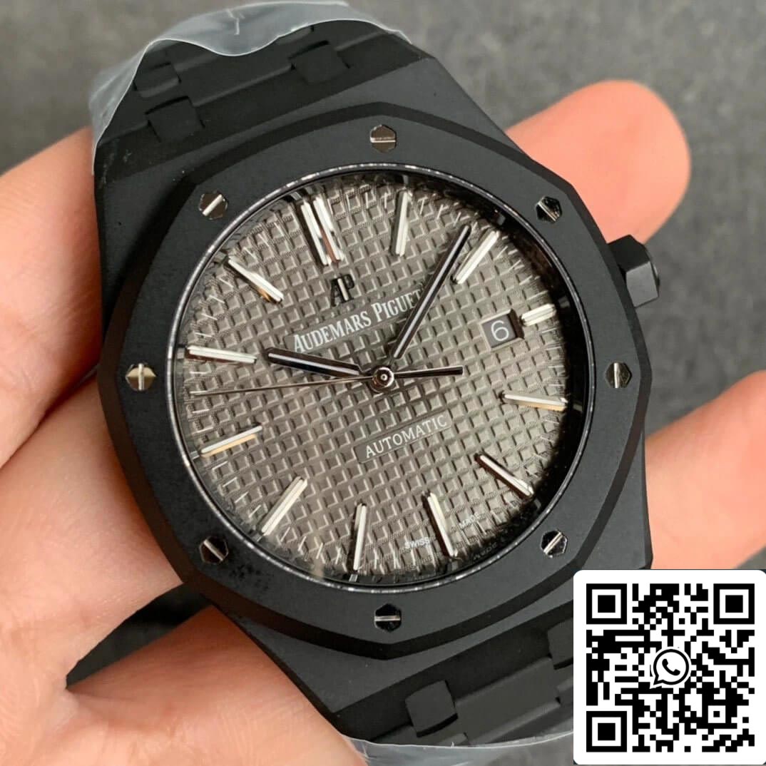 Audemars Piguet Royal Oak 15400 DLC Carbon Best Edition ZF Factory Grey Dial EU Watch Store
