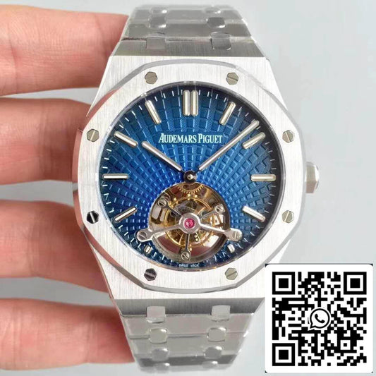 Audemars Piguet Royal Oak 26522OR.OO.120OR R8 Factory 1:1 Best Edition Swiss Tourbillon Blue Dial EU Watch Store