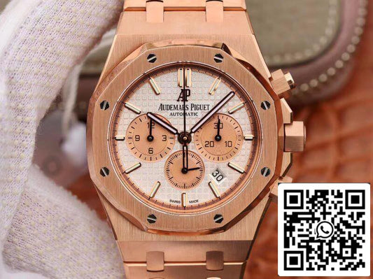 Audemars Piguet Royal Oak Chronograph 26331OR.OO.1220OR OM Factory 1:1 Best Edition Swiss ETA7750 White Dial EU Watch Store