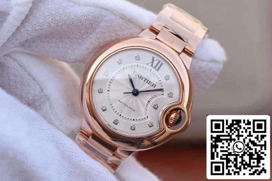 Ballon Bleu De Cartier 33 WE902062 V9 Factory 1:1 Best Edition Swiss ETA2671 US Replica Watch