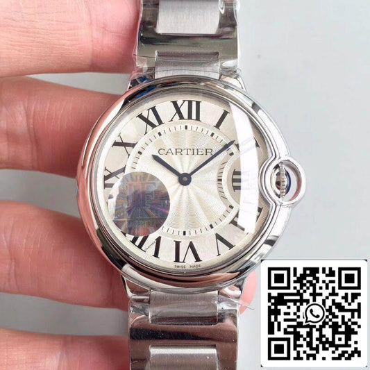Ballon Bleu De Cartier 36 W6920046 JF Factory 1:1 Best Edition Swiss ETA2824-2 US Replica Watch