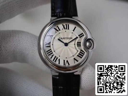 Ballon Bleu De Cartier WE902073 33MM V6 Factory 1:1 Best Edition Swiss ETA076 US Replica Watch