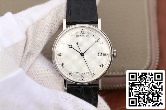 Breguet Classique 5177 1:1 Best Edition MKS Factory White Dial US Replica Watch