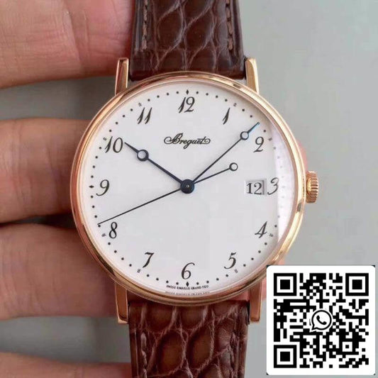 Breguet Classique 5177BR/29/9V6 MKS Factory 1:1 Best Edition Swiss ETA9015 18K Rose Gold US Replica Watch