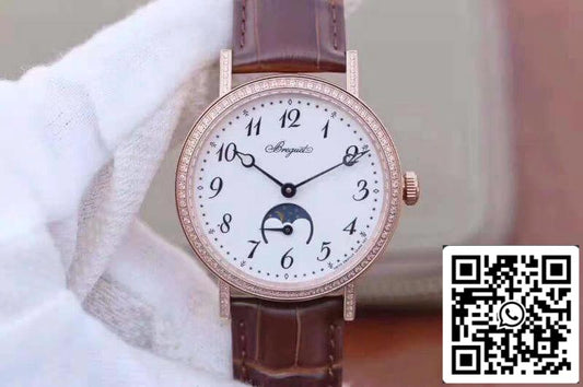 Breguet Classique Moonphase 9087BB/29/964 1:1 Best Edition Swiss ETA770 US Replica Watch