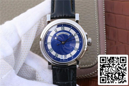 Breguet Marine 5817 1:1 Best Edition Blue Dial US Replica Watch