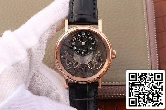Breguet Tradition 7057BR/G9/9W6 1:1 Best Edition Swiss ETA507 US Replica Watch