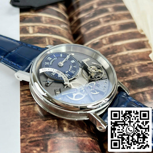 Breguet Tradition 7097BB/GY/9WU 1:1 Best Edition ZF Factory 18k White Gold US Replica Watch