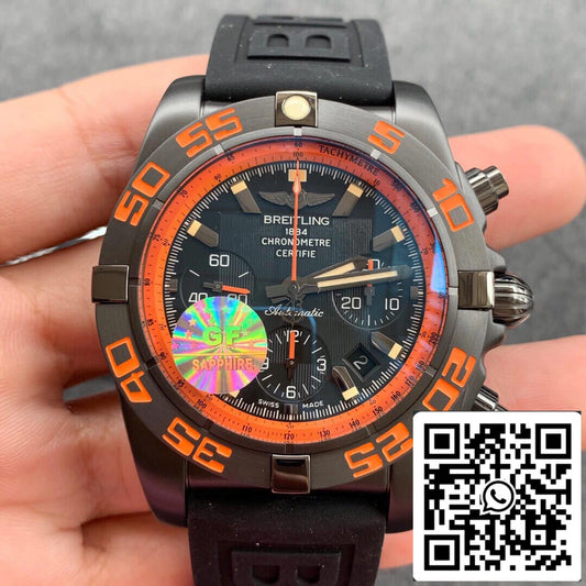 Breitling Chronomat B01 MB0111C2.BD07.153S.M20D.2 1:1 Best Edition GF Factory Black Dial US Replica Watch