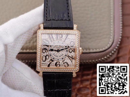 Franck Muller Master Square Ladies 6002 M QZ D GF Factory 1:1 Best Edition Swiss Quartz US Replica Watch