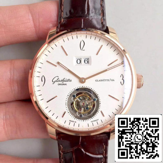 Glashutte Original Senator Excellence Tourbillon 1:1 Best Edition Swiss ETA94-03 US Replica Watch