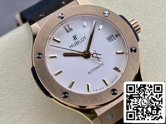 Hublot Classic Fusion 565.OX.2611.LR 38MM 1:1 Best Edition HB Factory White Dia US Replica Watch