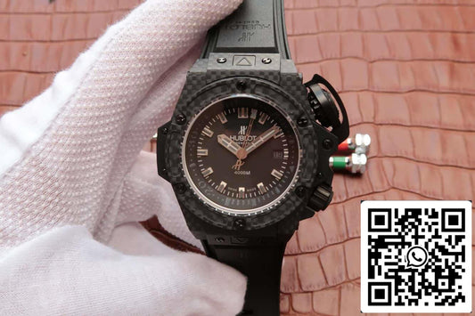Hublot King Power Oceanographic 4000M 731.QX.1140.RX 1:1 Best Edition V6 Factory Forged Carbon Fiber US Replica Watch