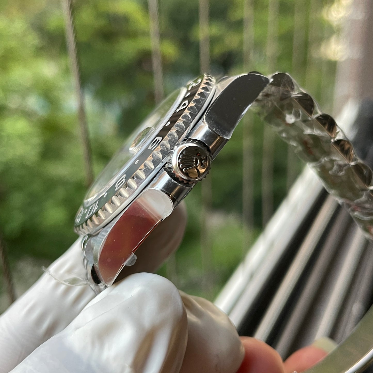 Rolex GMT Master II m126710grnr-0003 Bruce Wayne Batman 1:1 Beste Edition, neueste von der Clean Factory 2024.