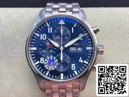 IWC Pilot Chronograph IW377717 ZF Factory 1:1 Best Edition Swiss ETA7750 Blue Dial US Replica Watch