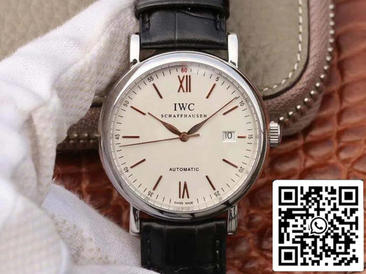 IWC Portofino IW356501 MKS Factory 1:1 Best Edition Swiss ETA2892 White Dial US Replica Watch