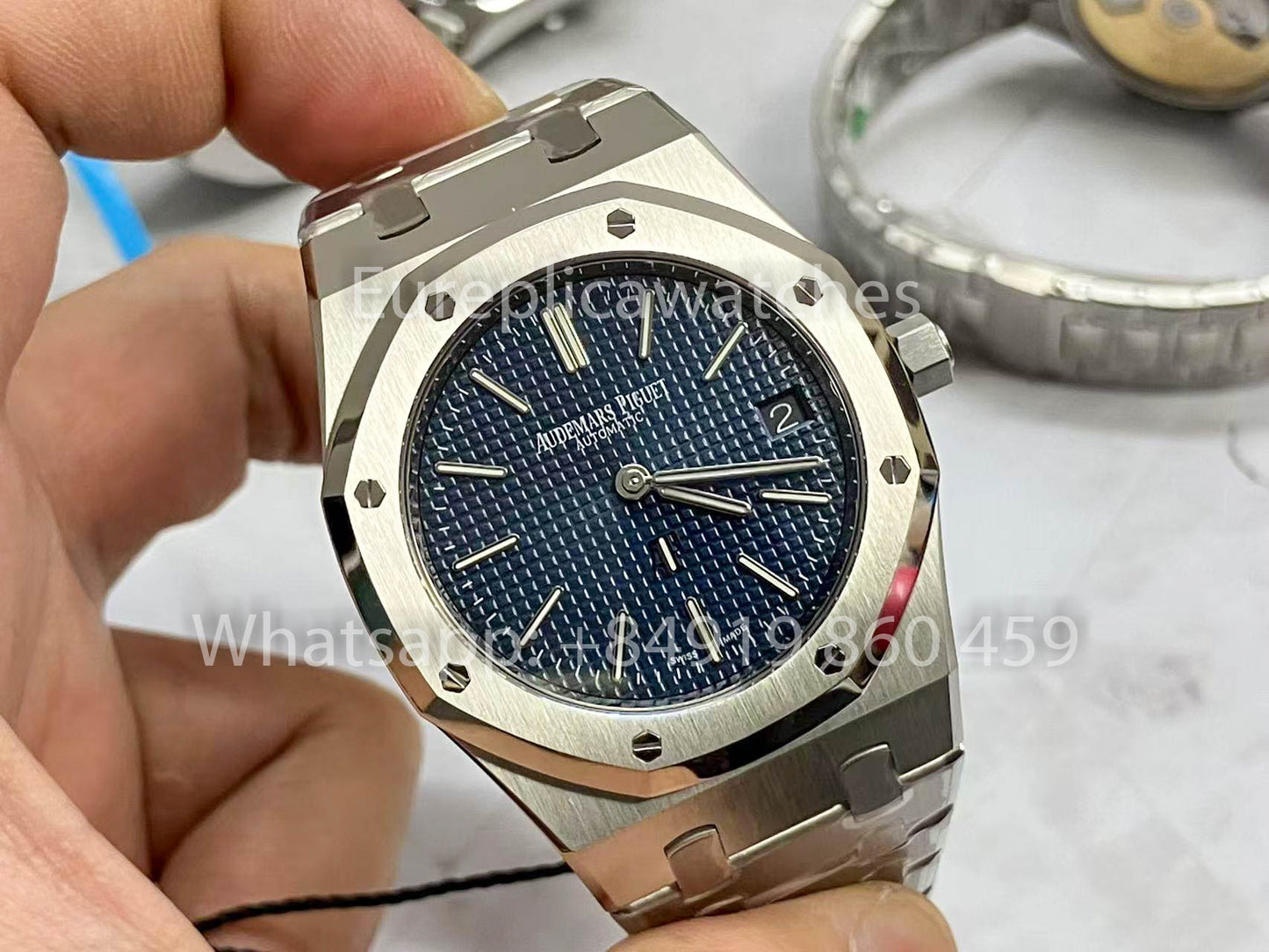 Audemars Piguet Royal Oak 16202ST.OO.1240ST.01 1:1 Best Edition ZF Factory Blue Dial