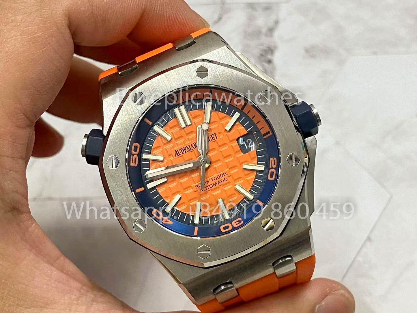 Audemars Piguet Royal Oak Offshore Diver 15710ST.OO.A070CA.01 JF Factory 1:1 Best Edition Swiss ETA3120
